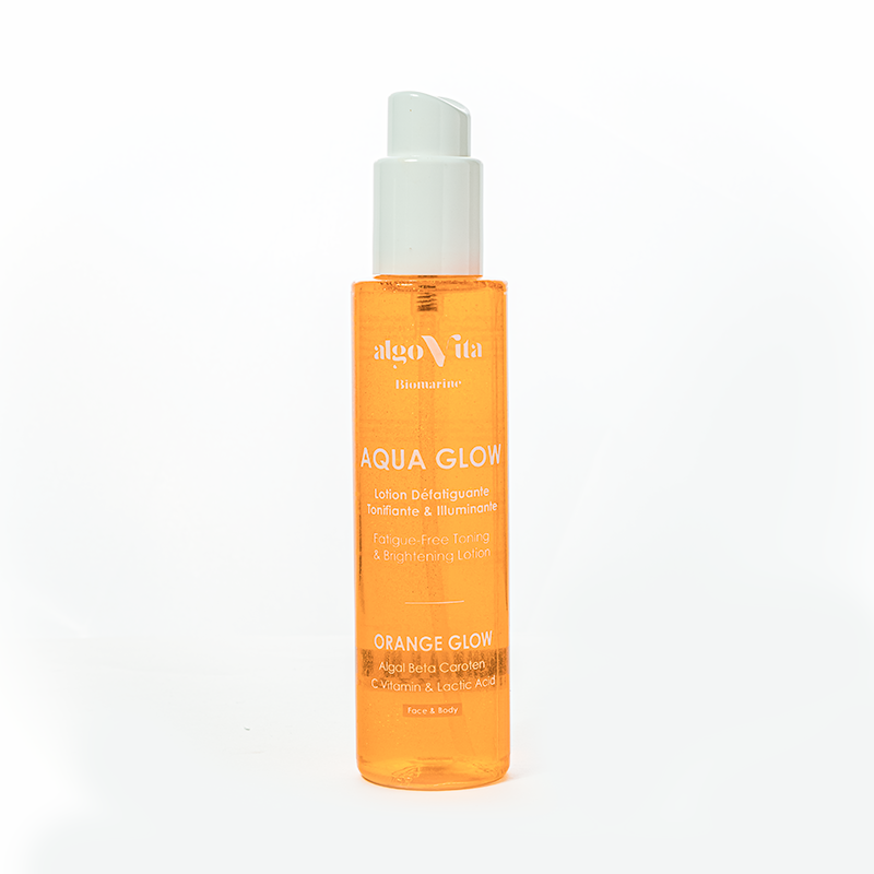 AQUA GLOW  Lotion Illuminante, Tonifiante & Anti-Fatigue