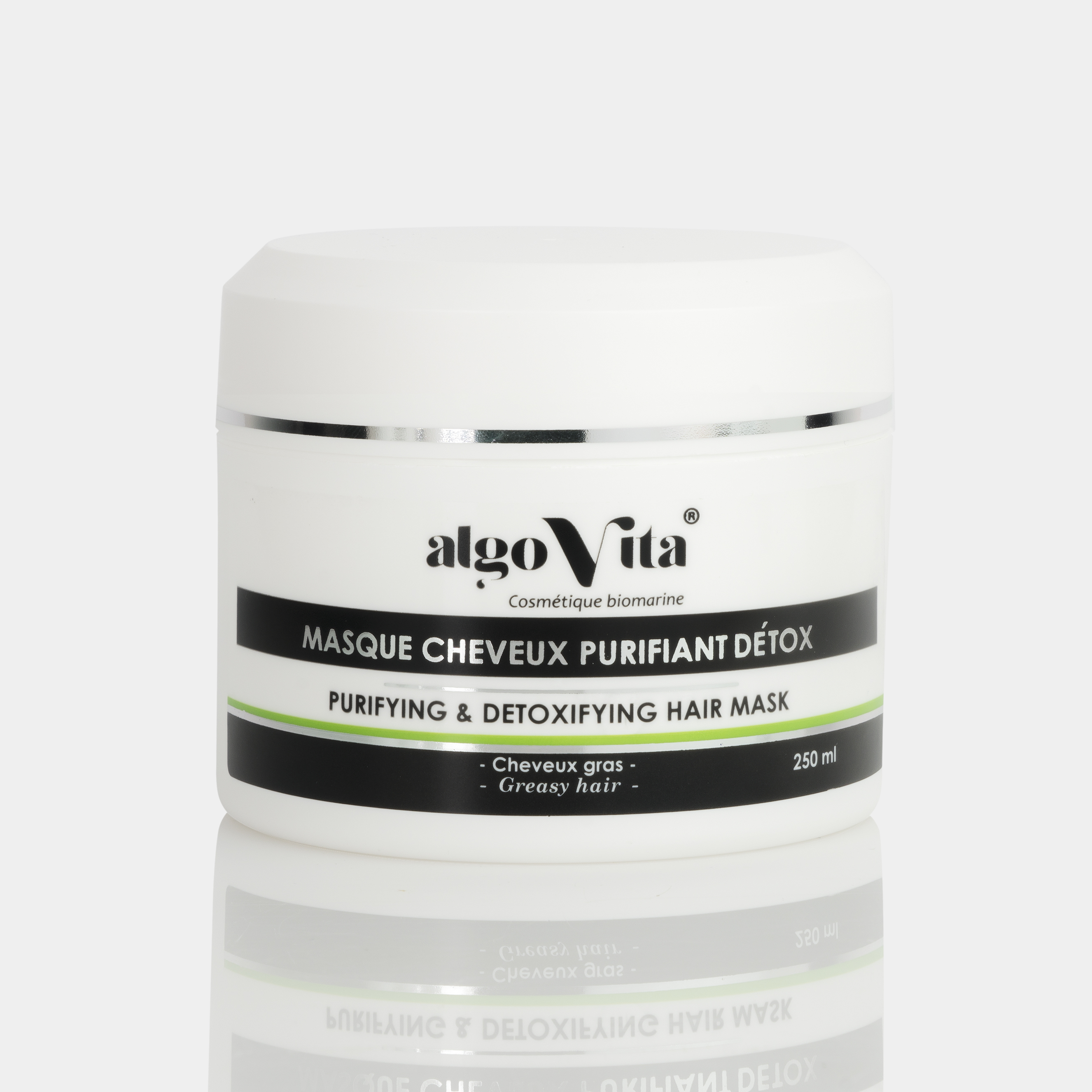 Masque Purifiant Detox Cheveux Gras 