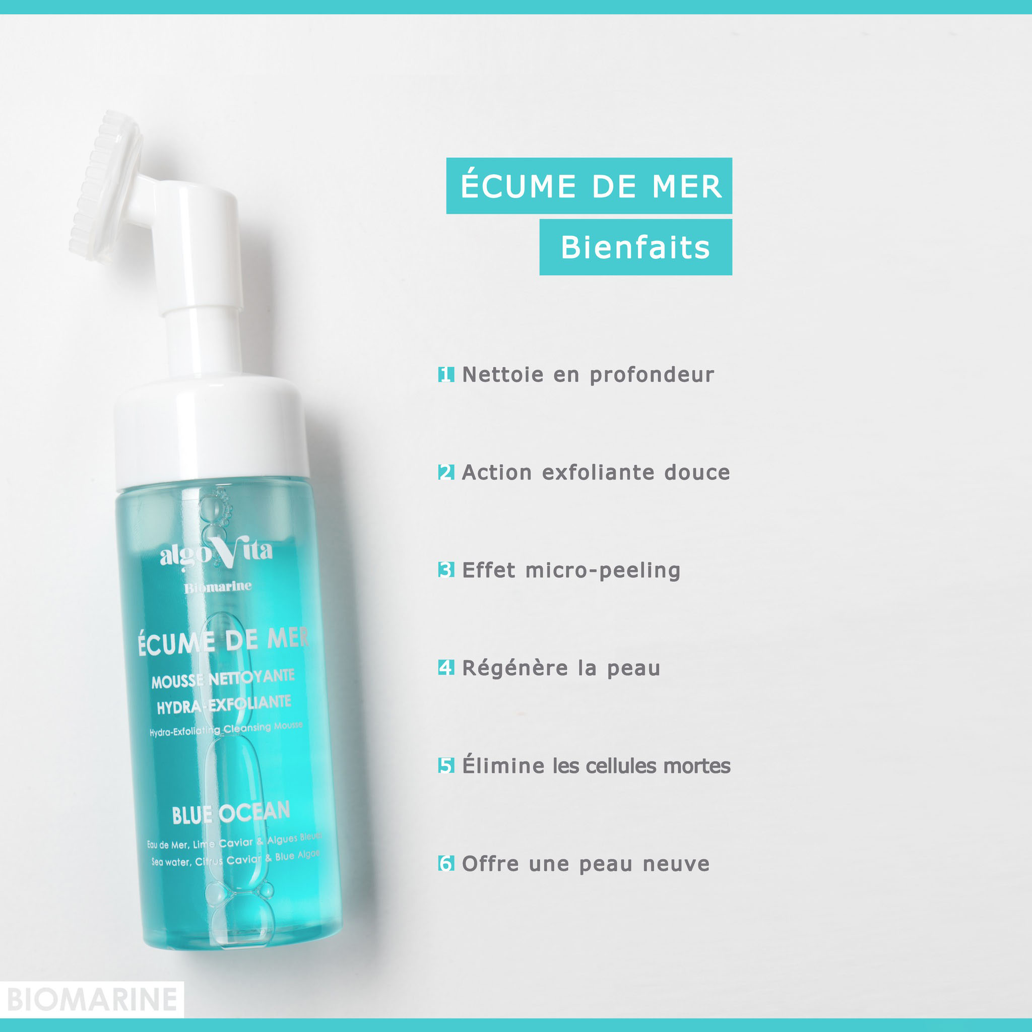 Écume de Mer avec Brosse
