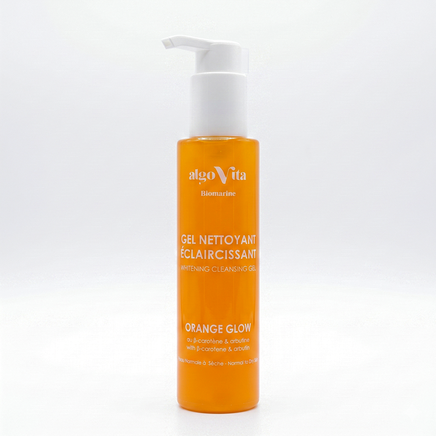 Gel Nettoyant Éclaircissant Orange Glow (Peau Mixte-Grasse)