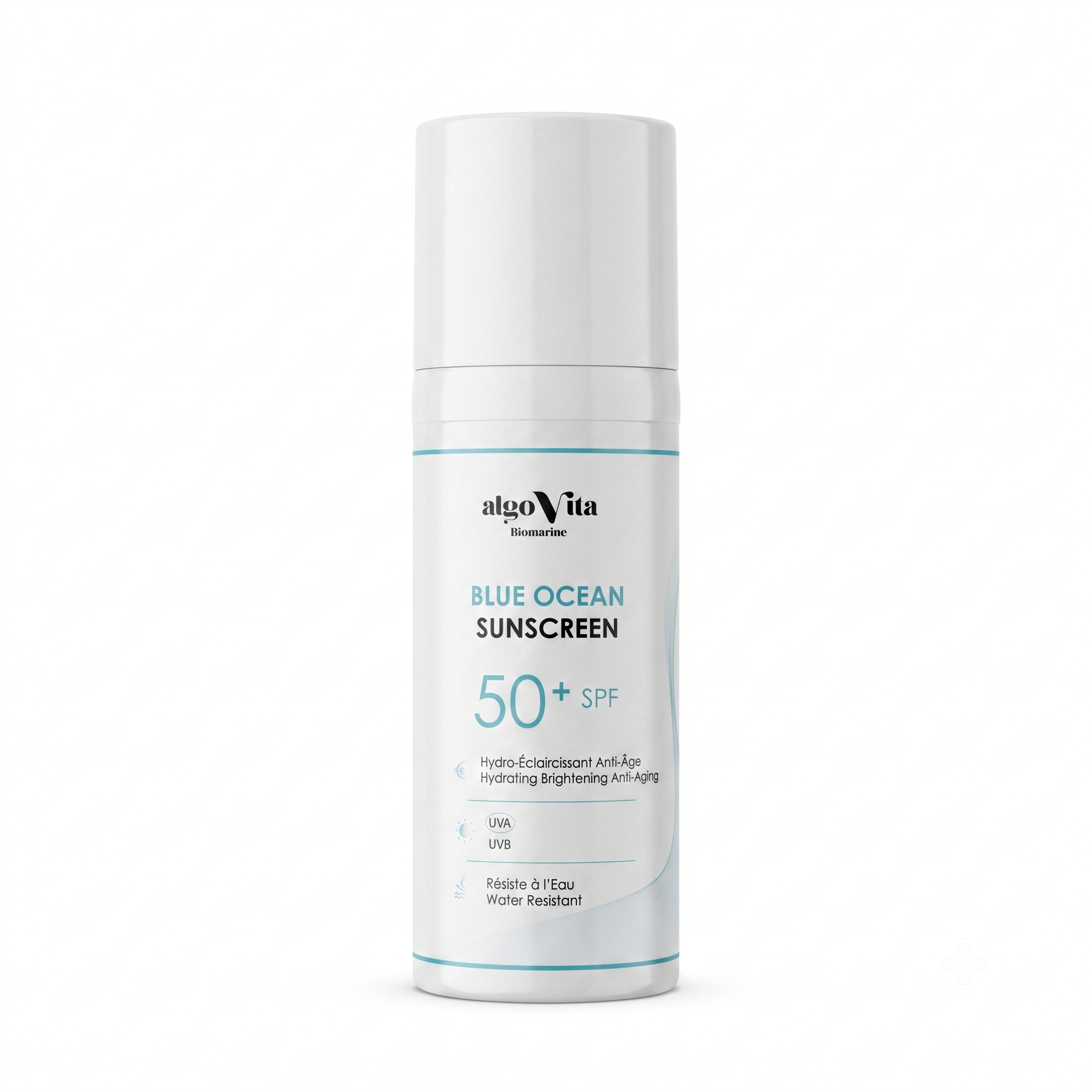 Écran Solaire Anti-âge Éclaircissant Rosé (Peau Mixte-Grasse)